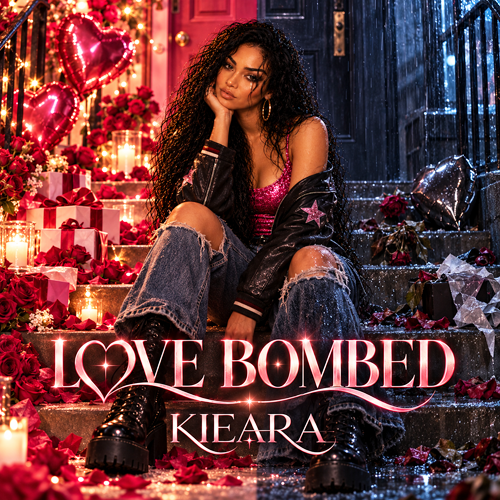 Love Bombed by Kieara single cover artwork